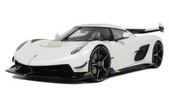 GT501 - Voiture de 2019 couleur blanche - KOENIGSEGG Jesko Crystal