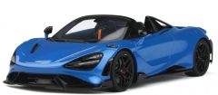 GT886 - Voiture de 2021 couleur bleu – McLAREN 765 LT Spider