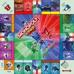 HAS0238 - Jeu de société MONOPOLY Junior - Pyjamasques