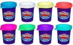 HASA1206 - Pâte à modeler PLAY-DOH PLUS - 8 pots
