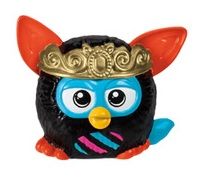 HASB0492D - Figurine de couleur noire avec couronne – FURBY BOOM