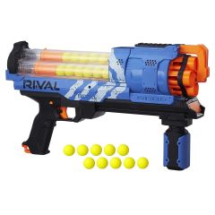HASB8237 - Pistolet de couleur bleu avec 10 balles NERF - Rival Artemis XVII-3000