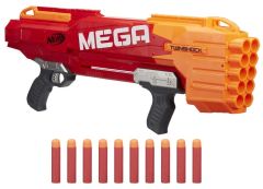HASB9894 - Pistolet avec 10 fléchettes NERF - Elite Méga Twinshock