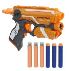HASE0441 - Pistolet NERF FIRESTRIKE avec fléchettes