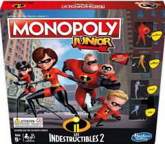 HASE1781 - Jeu de société - MONOPOLY Junior du dessin animée Les indestructibles 2