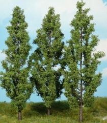 HEK1718 - Décor pour diorama - 3 Peupliers de 18cm