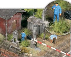 HEK1807 - Décor pour diorama - 50 Touffes d'herbe d'été de 10mm