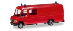 HER013260 - Camion de Pompier - Mercedes-Benz Vario à monter soi même