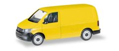 HER013277 - Véhicule utilitaire - Volkswagen  T6 de couleur  Jaune à monter soi même