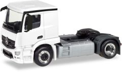 HER013291 - Camion 4x2 MERCEDES Actros couleur blanc à monter