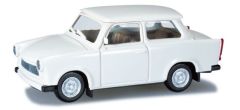 HER020763-003 - Voiture coupé Trabant 601 S de couleur Blanche perlé