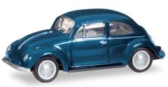 HER022361-006 - Voiture berline VOLKSWAGEN Beetle de couleur bleue