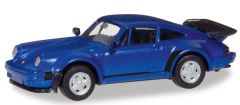 HER030601-002 - Voiture sportive PORSCHE 911 couleur bleu métal
