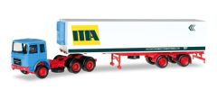 HER306935 - Camion 6x4 MAN KSZ  avec semi 2 essieux ITIA frigo