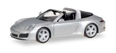 HER038904 - Voiture cabriolet - Porsche 911 Targa 4S de couleur grise