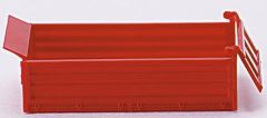 HER051644 - Ensemble de 2 bennes rouges chassis non inclus