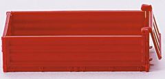 HER051668 - Ensemble de 2 bennes rouges chassis non inclus