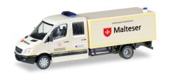 HER092951 - Camionette double cabine avec caisse medical Malteser MERCEDES sprinter