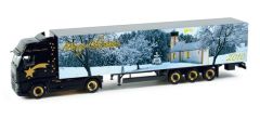 HER157865 - Camion Volvo FH avec remorque série spécial Noël 2010