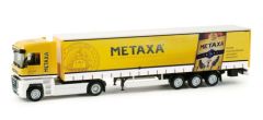 HER158138 - Camion Renault Magnum avec remorque aux couleurs du transporteur METAXA