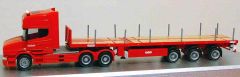 HER1915247 - Camion SCANIA Torpedo Topline 6x4 Avec Remorque 3 Essieux NOOTEBOOM