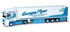 HER301466 - Camion Mercedes-Benz Actros avec remorque frigorifique  EUROPE FLYER aux couleurs de la société BAS SELMAN