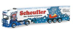 HER304337 - Camion Scania 164 V8 avec remorque frigorifique SCHEUFLER décoré par Walter ROSNER