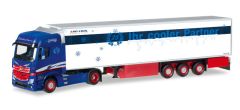 HER307178 - Camion 4x2 MERCEDES BENZ Actros B et semi 3 essieux frigo Cooler Partner