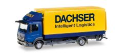 HER307413 - Camion 4x2 MERCEDES BENZ Atego transport Dachser caisse rigide