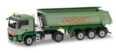 HER77231/03 - Camion benne MAN TGS aux couleurs GELGER