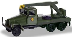 HER746281 - Camion 6x4 de l'armée Allemande IFA G5 6x4 équipé d'une grue