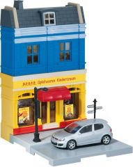 HER800020 - Coffret avec magasin d 'alimentation et une voiture Golf GTI couleur grise