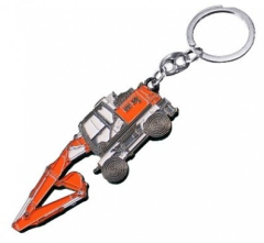 HITPC05 - Pelle sur pneus Hitachi ZX140W-6 - Porte-clé