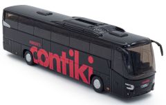 HOL8-1146B - Autocar VDL Futura Contiki de couleur noir avec ecriture rouge