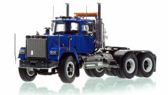 HHR138F-3 - Camion solo avec essieux tandem de couleur bleu - MACK Superliner Heavy Spec