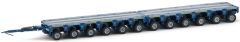 IMC20-1039 - Remorque double plateaux 2x6 essieux aux couleurs SARENS