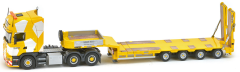 IMC32-0002 - Camion SCANIA R4 Topline 6x4 et remorque GOLDHOFER porte engin 4 essieux
