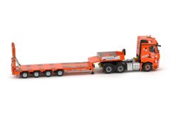 IMC32-0011 - Camion MERCEDES Actros 6x4 de la société SENN AG avec remorque porte engin 4 essieux GOLDHOFER
