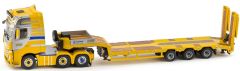 IMC32-0023 - Camion 6x2 MERCEDES Actros 2 Gigaspace aux couleurs HAVECON et porte engins 3 essieux NICOLAS