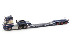 IMC33-0001 - Camion 6x4 VOLVO FH02 Globetrotter XL et remorque GOLDHOFER surbaissée aux couleurs Frank Wulf