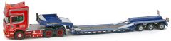 IMC33-0008 - Camion SCANIA R4 Topline 6x4 avec remorque GOLHOFER 3 essieux surbaissée