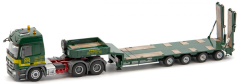 IMC33-0010 - Camion MERCEDES Actros L 6x4  avec remorque porte engins GOLDHOFER extensible de la société THOMEN