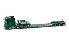 IMC33-0013 - Camion MERCEDES Actros v8 8x4 avec remorque GOLDHOFER surbaissée 3 essieux