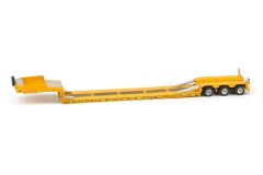 IMC33-0052 - Serie Goldhofer jaune 3 essieux remorque surbaissée