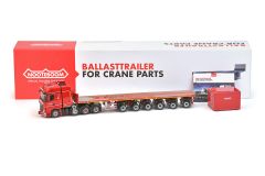 IMC31-0012 - Camion 8x4 MERCEDES BENZ Actros2 Gigaspace et semi plateau NOOTEBOOM 6 essieux