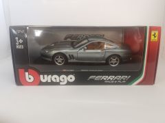 BUR26004GR - Voiture de couleur grise – FERRARI 550 Maranello