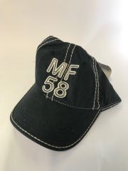 CASMF0002 - Casquette de couleur noir - MASSEY FERGUSON MF58