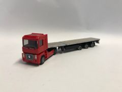 HERMAGNUM - Camion RENAULT Magnum AE500 avec plateau  3 essieux