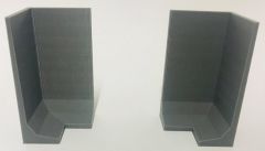 IP19 - Set de 2 murs d'angles en miniature Stomos