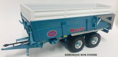 IP22 - La benne n'est pas fournie - Rehausse d'ensilage en miniature pour MAUPU 2 Essieux de couleur Blanche